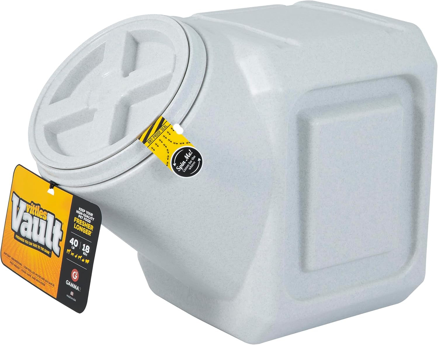 Vittles Vault Outback Airtight Pet Food Container, 40 Pounds