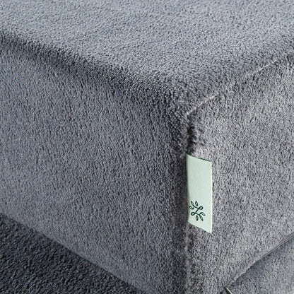 Zinus Easy Pet Stairs / Pet Ramp / Pet Ladder, Medium, Charcoal