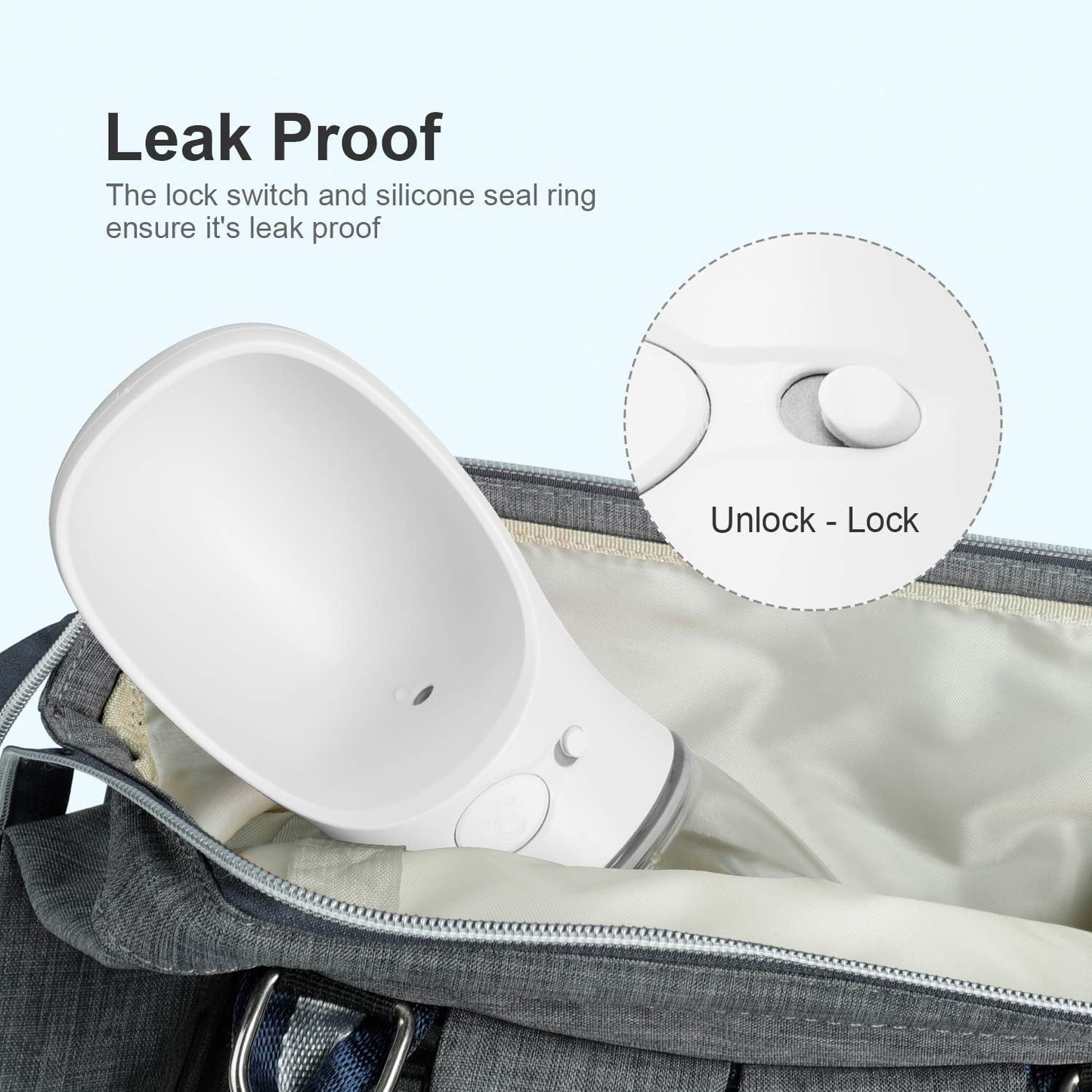 Travel Dog Water Bottle