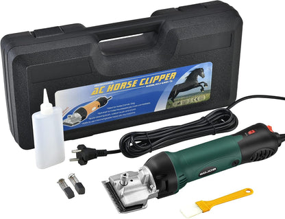 Horses Clippers,500W Professional Horse Clippers Heavy Duty Body Clipping, Sheep Shears for Dogs, Horse, Cattle, Farm Livestock Pet Grooming